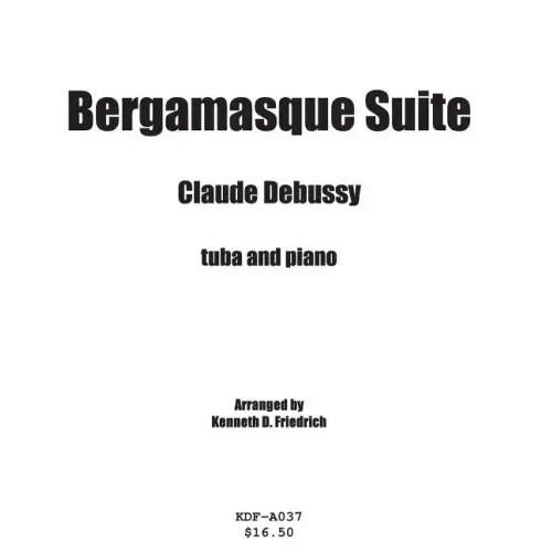 Bergamasque Suite - tuba and piano
