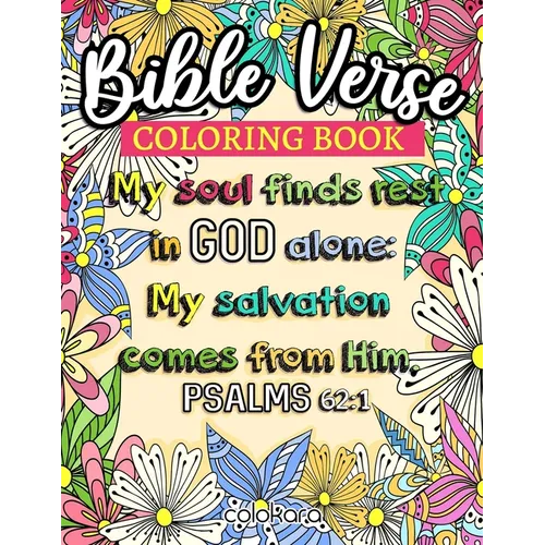 Bible Verse Coloring Book: 50 Inspirational Verses to Color and Reflect