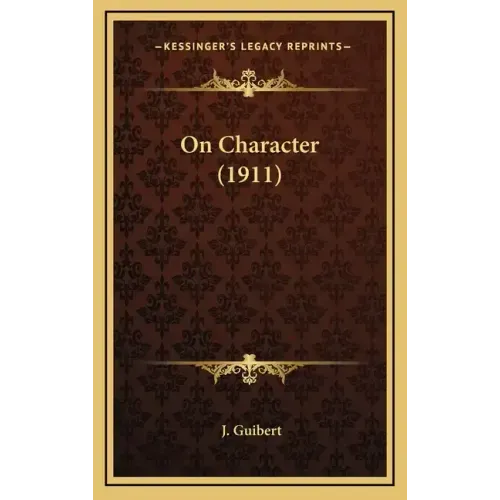 On Character (1911)