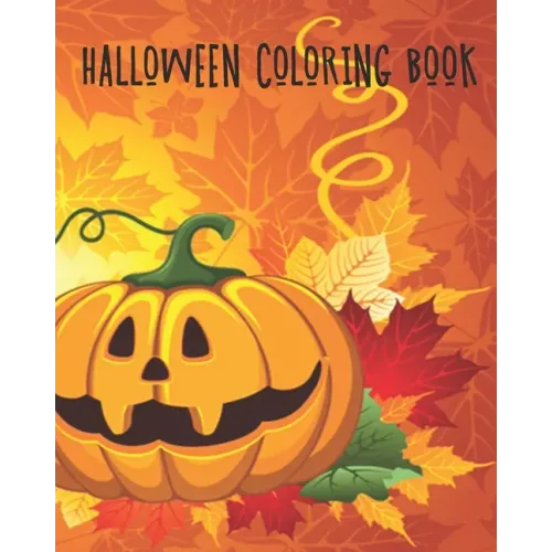 Halloween Coloring: Halloween Monster Coloring Book