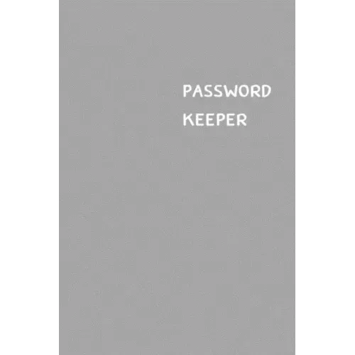 Password Keeper: Size (6 x 9 inches) - 100 Pages - Coin Cover: Keep your usernames, passwords, social info, web addresses and security