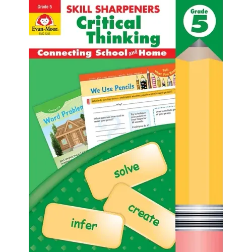 Skill Sharpeners: Critical Thinking, Grade 5 Workbook
