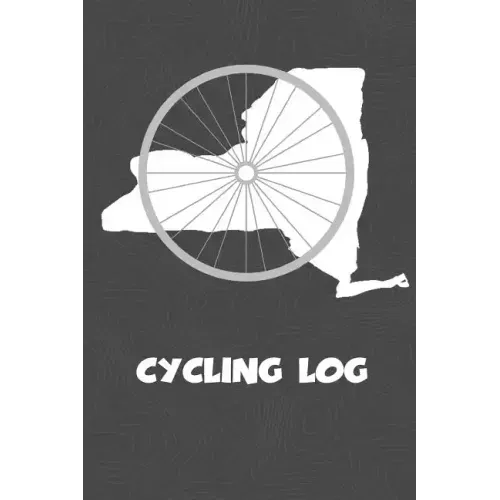 Cycling Log: New York Cycling Log for tracking and monitoring your workouts and progress towards your bicycling goals. A great fitn