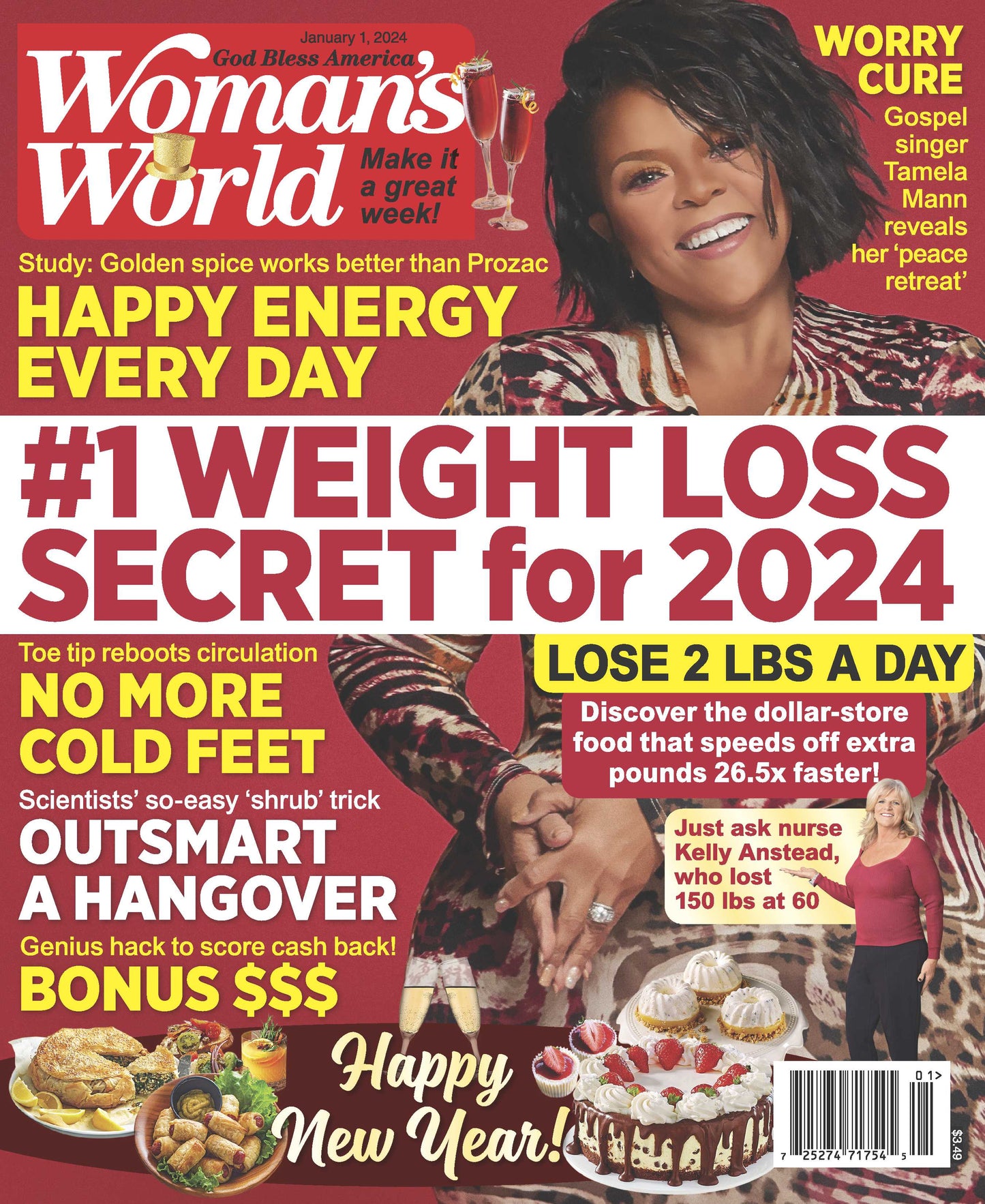 Woman's World - 01.01.24 Number 1 Weight Loss Secret for 2024