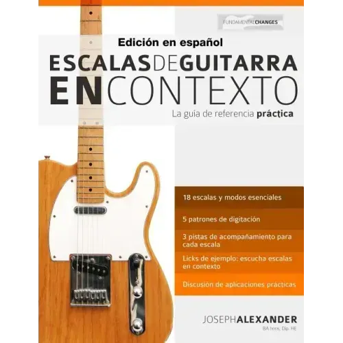 Escalas de guitarra en contexto