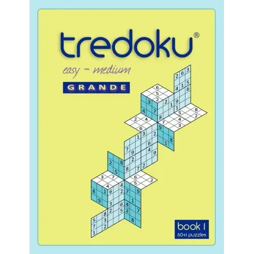Tredoku Easy Medium Grande Book 1