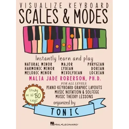 Visualize Keyboard Scales & Modes: Instantly Learn and Play, Designed for All Musicians