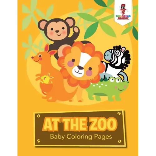 At the Zoo: Baby Coloring Pages