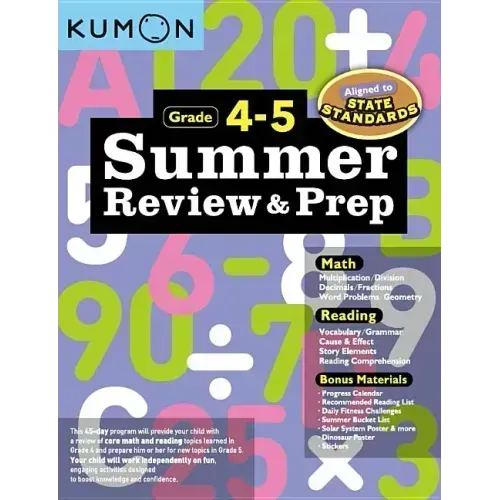 Kumon Summer Review and Prep 4-5