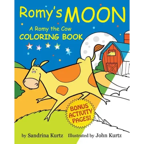 Romy's Moon Coloring Book: A Romy the Cow Coloring Book