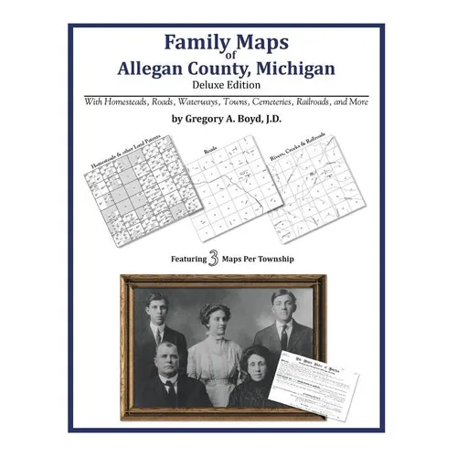 Family Maps of Allegan County, Michigan