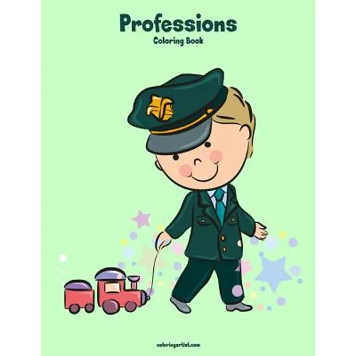 Professions Coloring Book 1