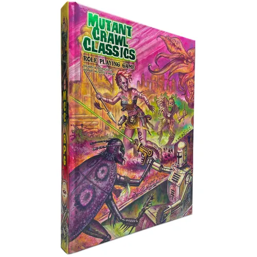 Mutant Crawl Classics Core Rulebook - Hardcover Edition