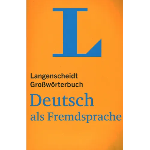 Langenscheidt Grosswoerterbuch German as a Foreign Language