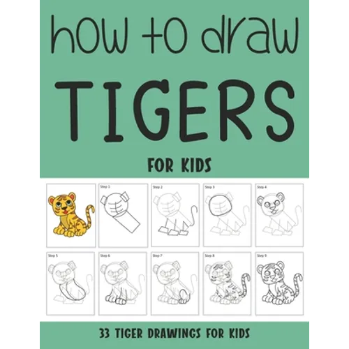 How to Draw Tigers for Kids