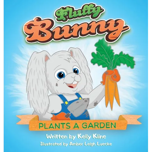 Fluffy Bunny Plants a Garden