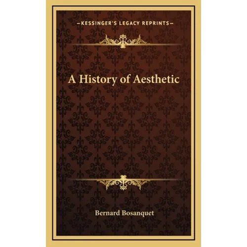 A History of Aesthetic