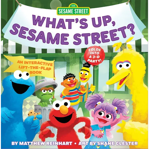 What's Up, Sesame Street? (a Pop Magic Book): Folds Into a 3-D Party!