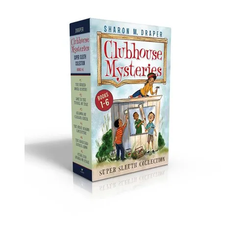 Clubhouse Mysteries Super Sleuth Collection (Boxed Set): The Buried Bones Mystery; Lost in the Tunnel of Time; Shadows of Caesar's Creek; The Space Mi