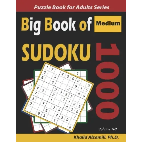 Big Book of Sudoku: 1000 Medium Puzzles