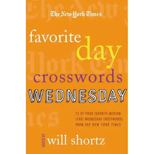 New York Times Favorite Day Crosswords: Wednesday