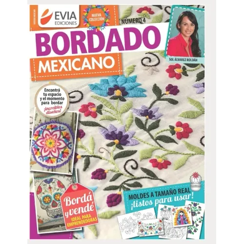 Bordado Mexicano 4: ideal para emprendedoras