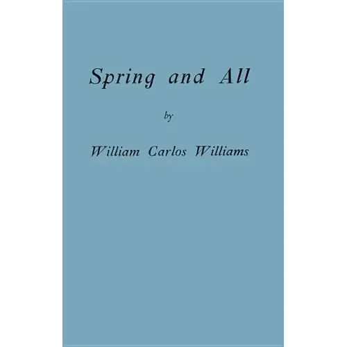 Spring and All