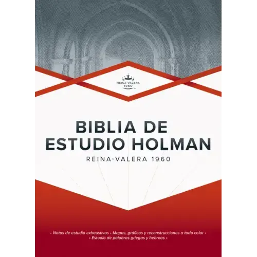 Rvr 1960 Biblia de Estudio Holman, Tapa Dura