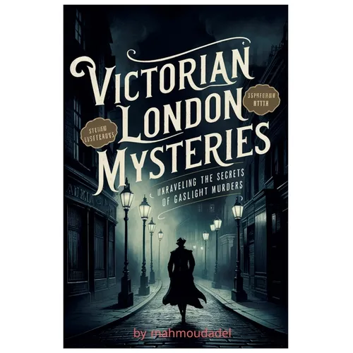 Victorian London's Secrets Murder Mysteries Revealed by Gaslight: Dive into the heart of the dark alleys and hidden corners of 19th-century London wit