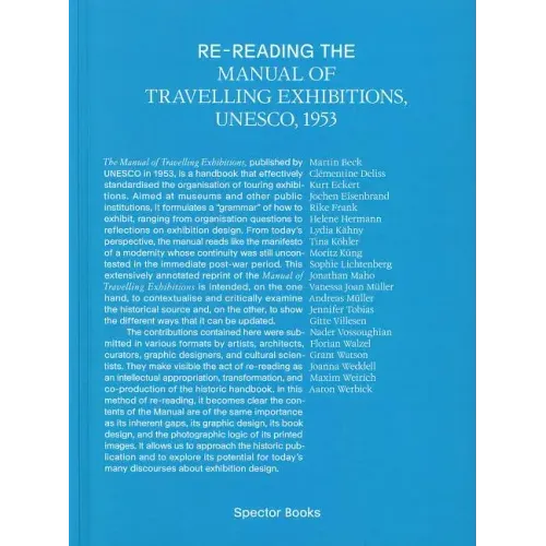 Re-Reading the Manual of Travelling Exhibitions