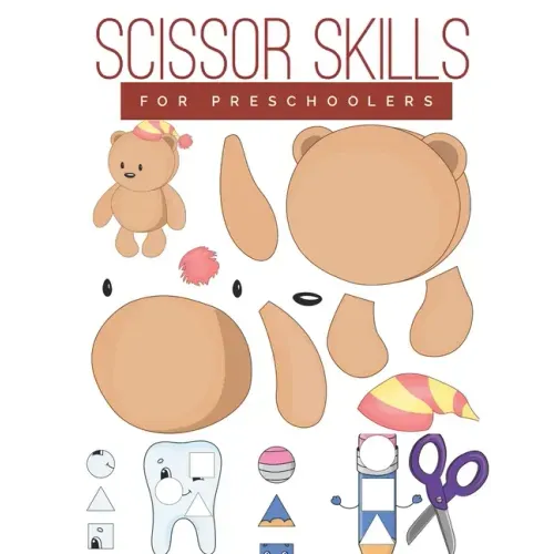Scissor Skills for Preschoolers: Cutting practice worksheets for preschoolers to kindergarteners, cut and paste activity book ages 3-5 with 100 pages.