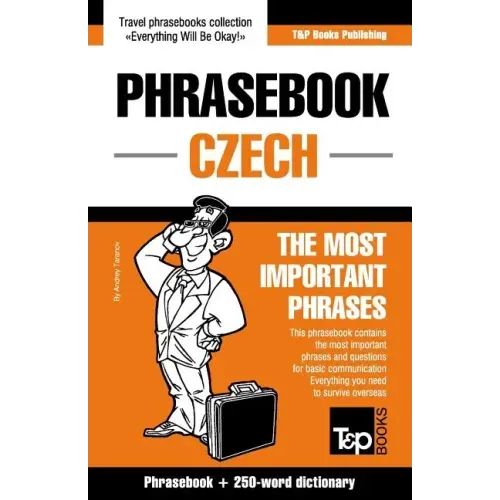 English-Czech phrasebook and 250-word mini dictionary
