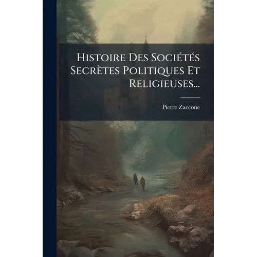 Histoire Des SociÃ(c)tÃ(c)s Secrètes Politiques Et Religieuses...
