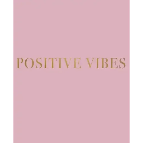 Positive Vibes: A decorative book for coffee tables, bookshelves and interior design styling - Stack deco books together to create a custom look