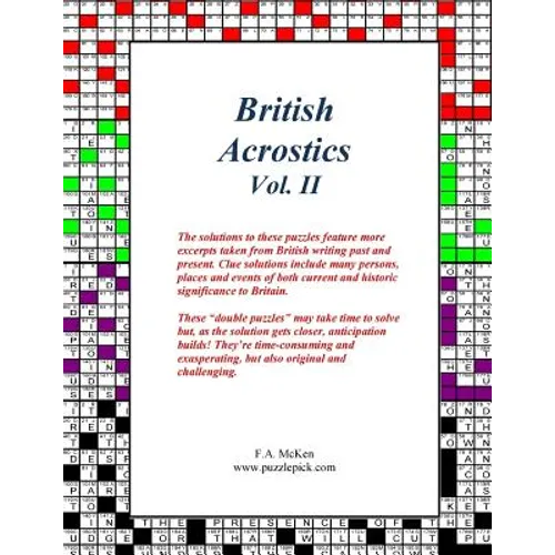 British Acrostics Vol. II