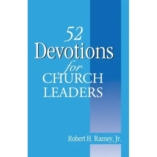 52 Devotions for Church Leaders