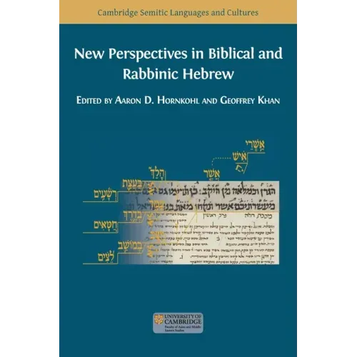 New Perspectives in Biblical and Rabbinic Hebrew