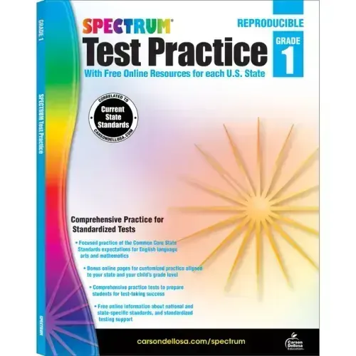 Spectrum Test Practice, Grade 1: Volume 61