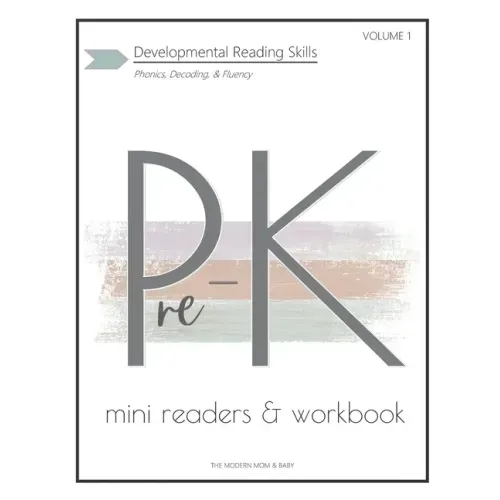 Pre-K Developmental Reading Skills Workbook