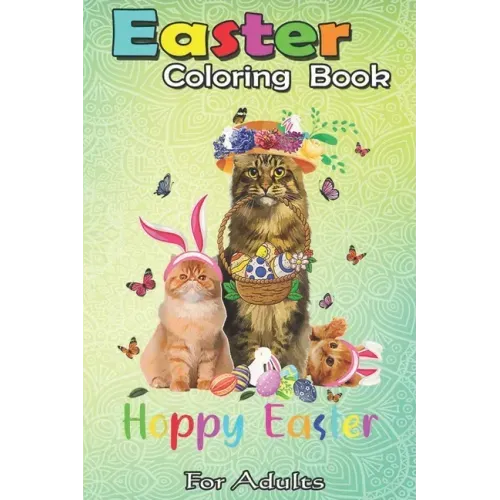 Easter Coloring Book For Teens & Adults