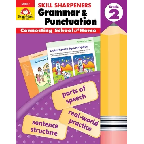 Skill Sharpeners: Grammar & Punctuation, Grade 2 Workbook