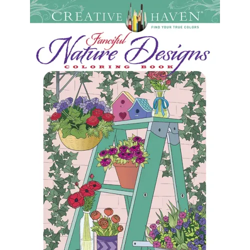 Creative Haven Fanciful Nature Designs Coloring Book