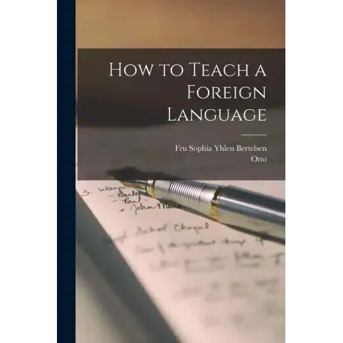 How to Teach a Foreign Language