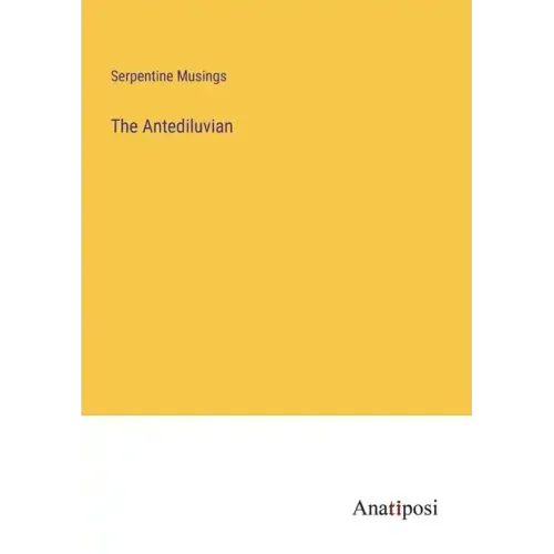 The Antediluvian