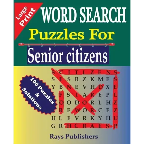 WORD SEARCH Puzzles for Senior Citizens (Large Print)
