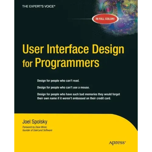 User Interface Design for Programmers