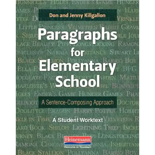 Paragraphs for Elementary School: A Sentence-Composing Approach