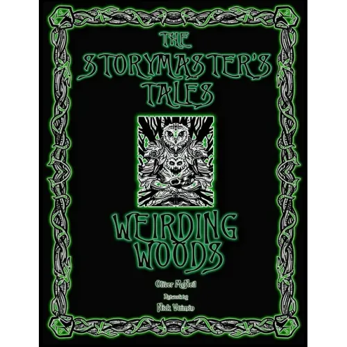 The Storymaster's Tales "Weirding Woods" Folklore Fantasy: Become a Hero in a Grimm Family tabletop RPG Boardgame Book. Kids and Adults Solo-5 Players