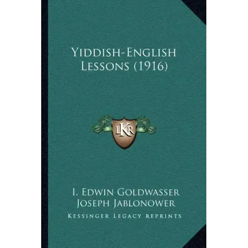 Yiddish-English Lessons (1916)