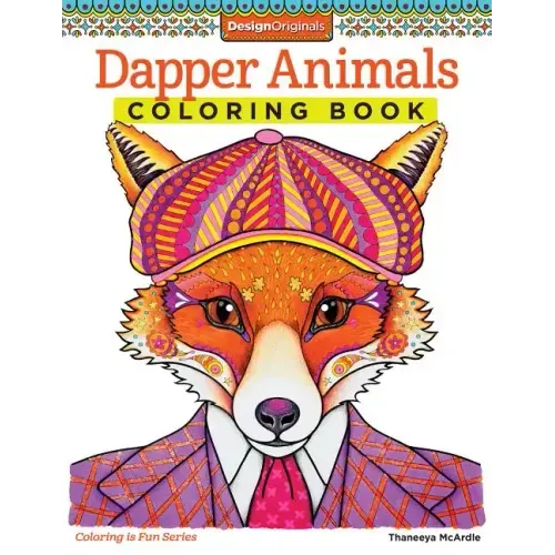Dapper Animals Coloring Book